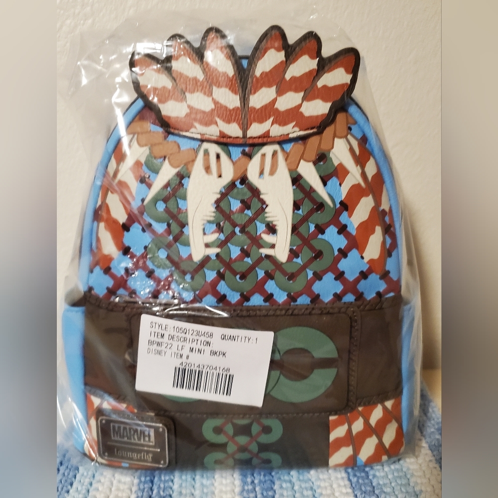 Loungefly Black Panther Wakanda Forever Backpack